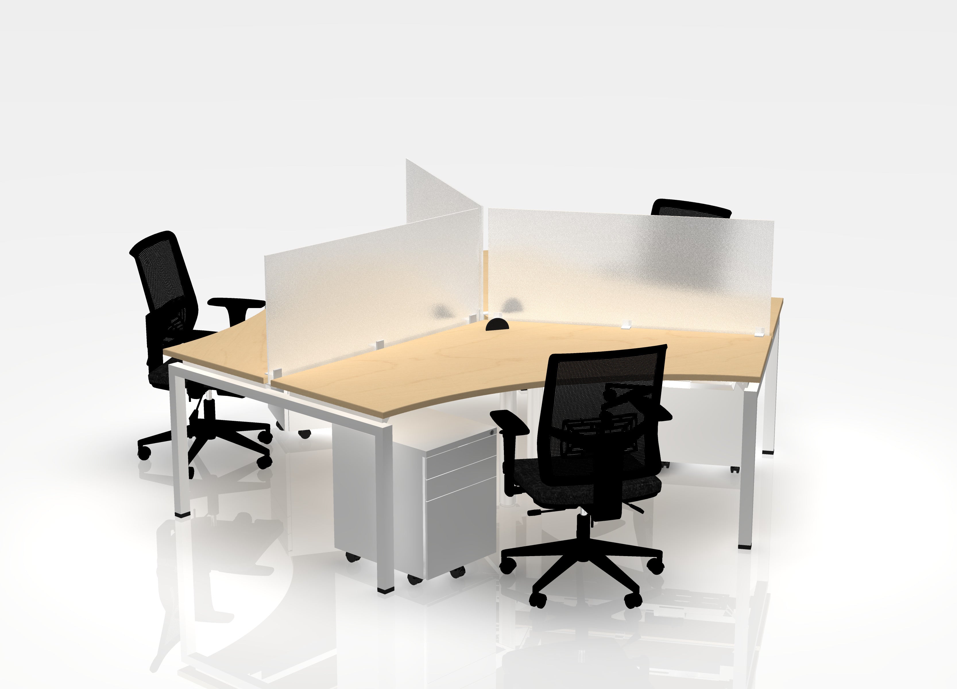120 Jot Desk Bundle - Pod of 3