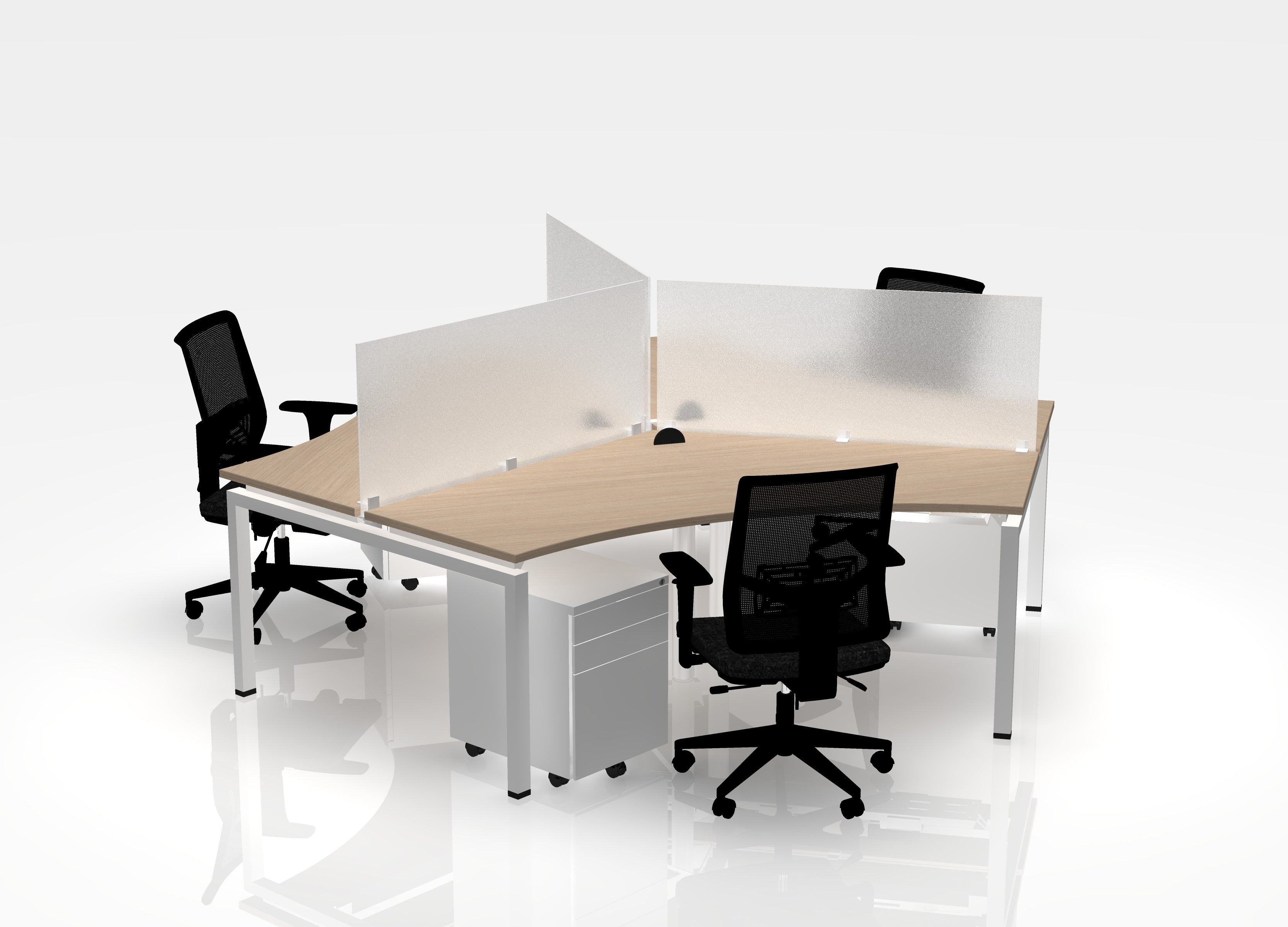 120 Jot Desk Bundle - Pod of 3
