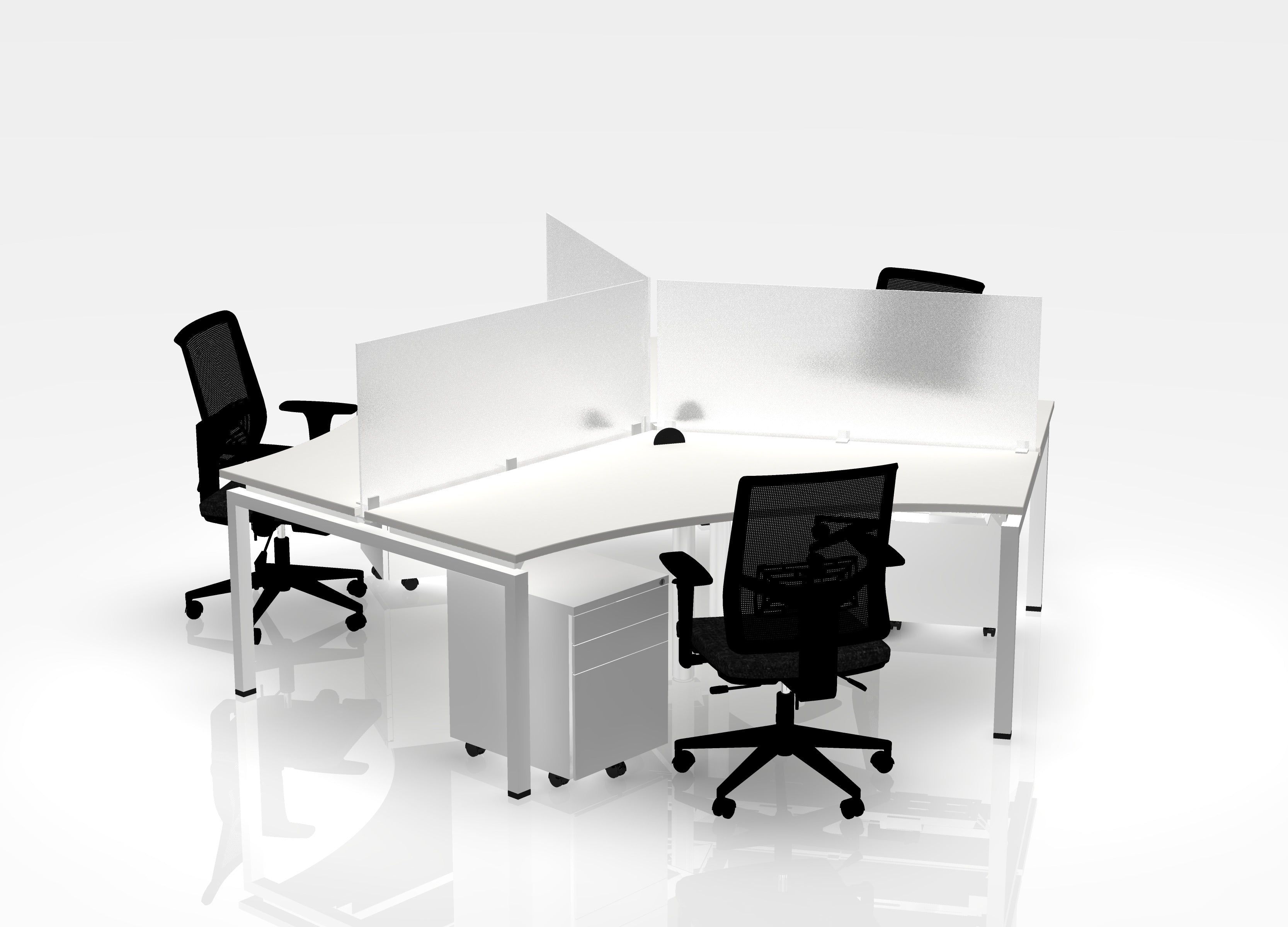 120 Jot Desk Bundle - Pod of 3