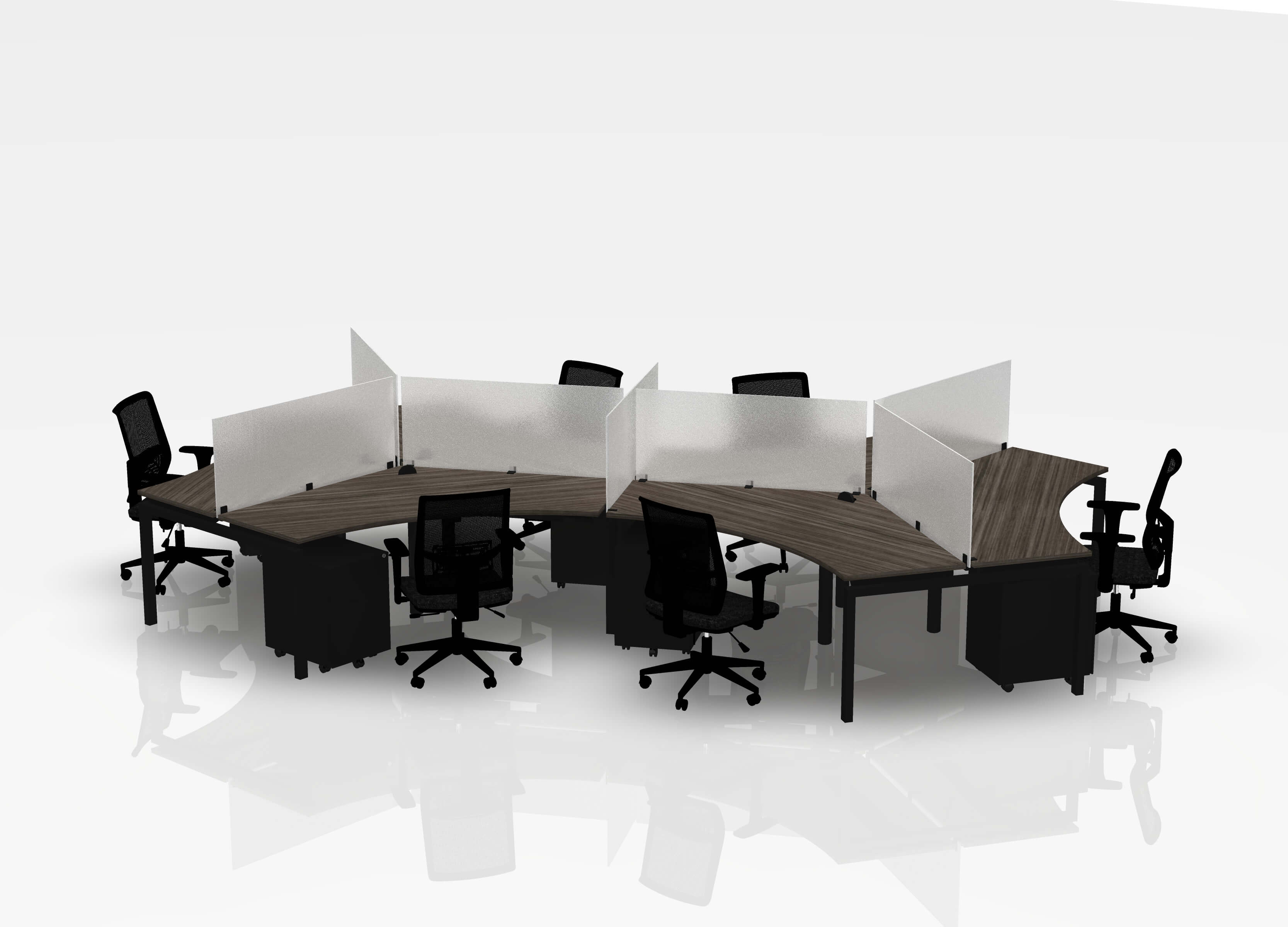 120 Jot Desk Bundle - Pod of 6