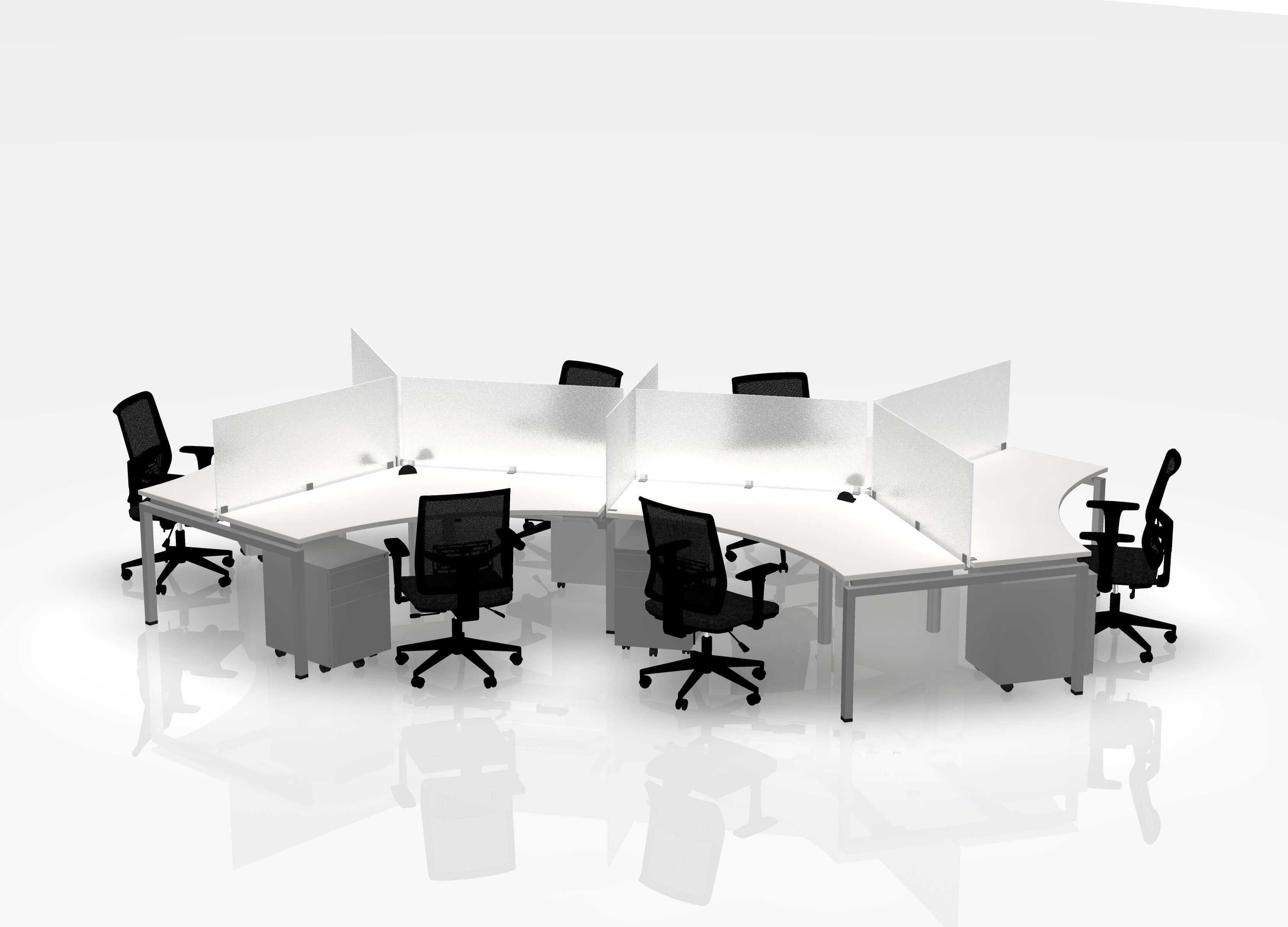 120 Jot Desk Bundle - Pod of 6
