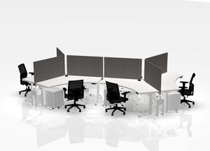 120 Think Desk Bundle (sit to stand) - Pod of 6