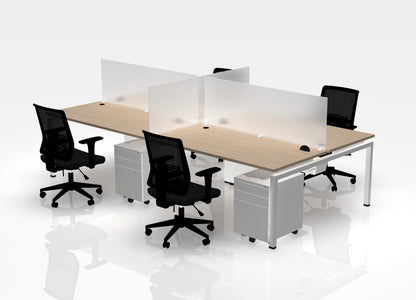 24" Jot Desk Bundle - Pod of 4