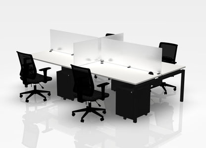 24" Jot Desk Bundle - Pod of 4