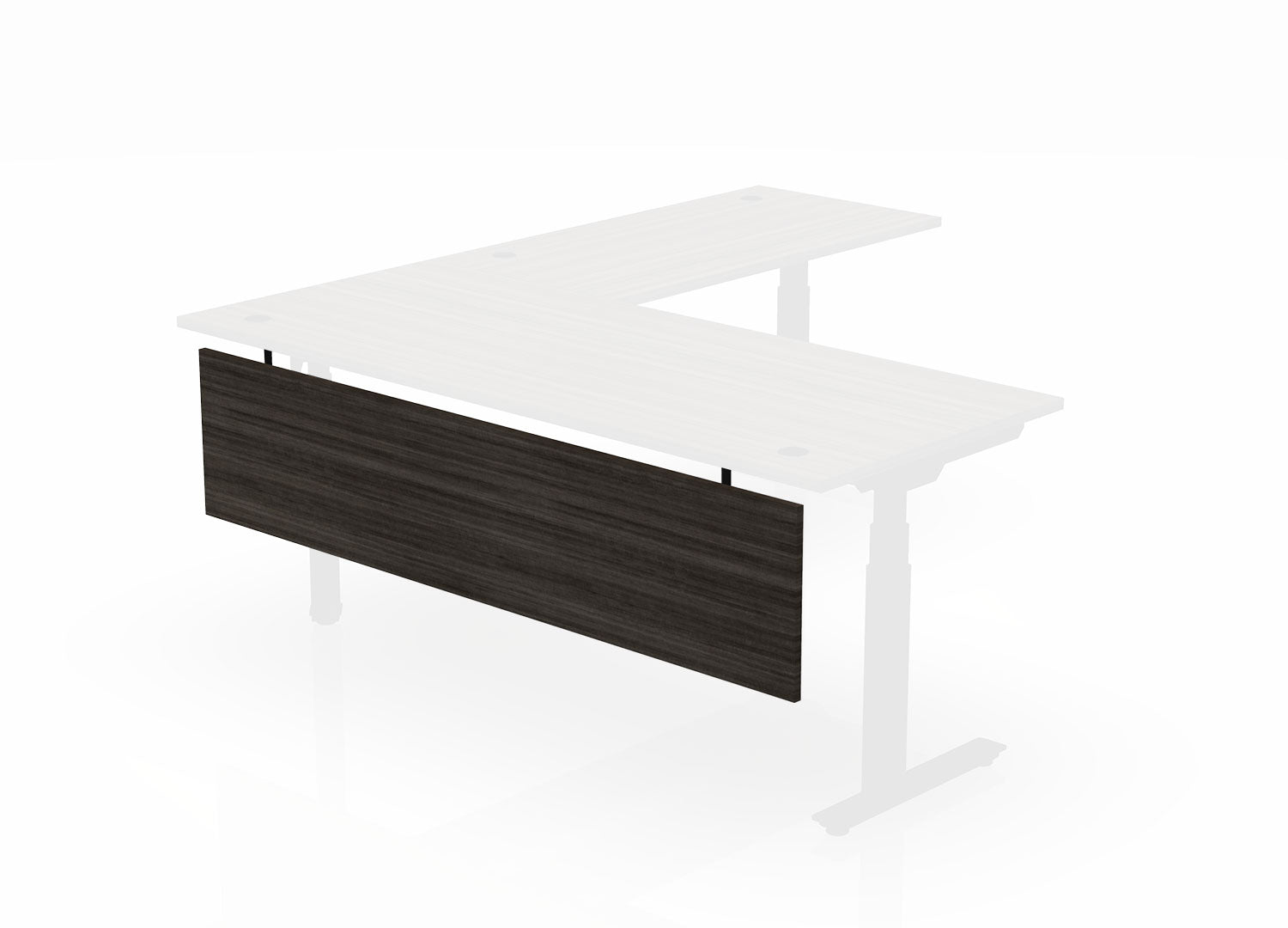 66626 Optional Modesty Panel for 60W Tables by Mooreco
