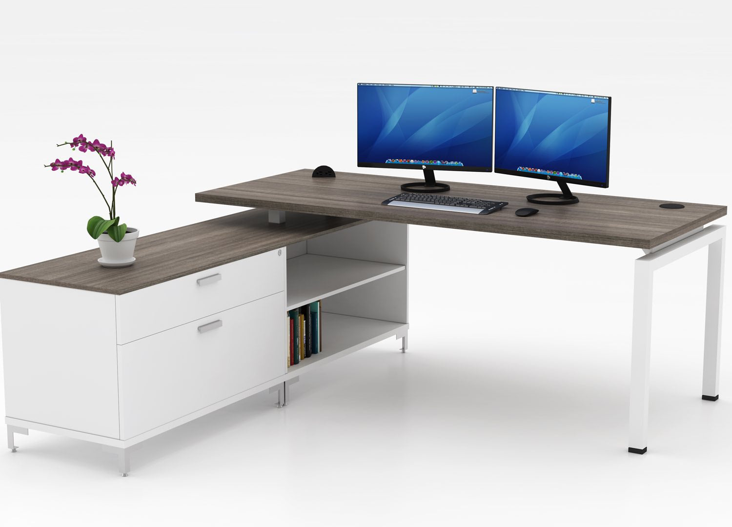 Laminate Low Lateral Combo Unit | Juniper | Office Furniture