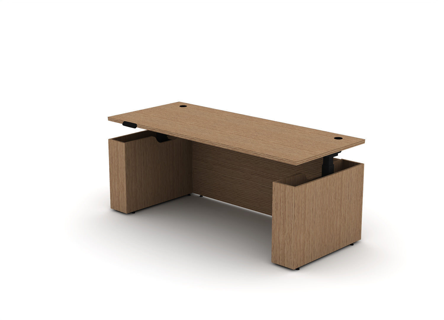 EDGE Height-Adjustable Desk Straight | Juniper Office