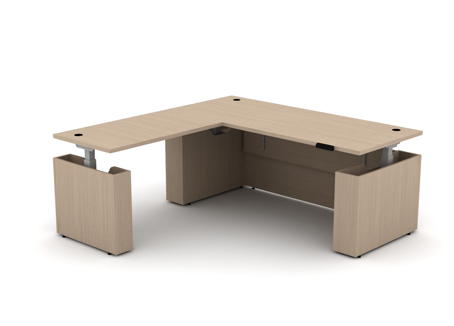 EDGE Height-Adjustable Desk L-Shape