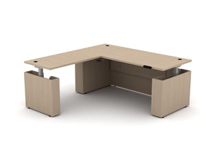 EDGE Height-Adjustable Desk L-Shape