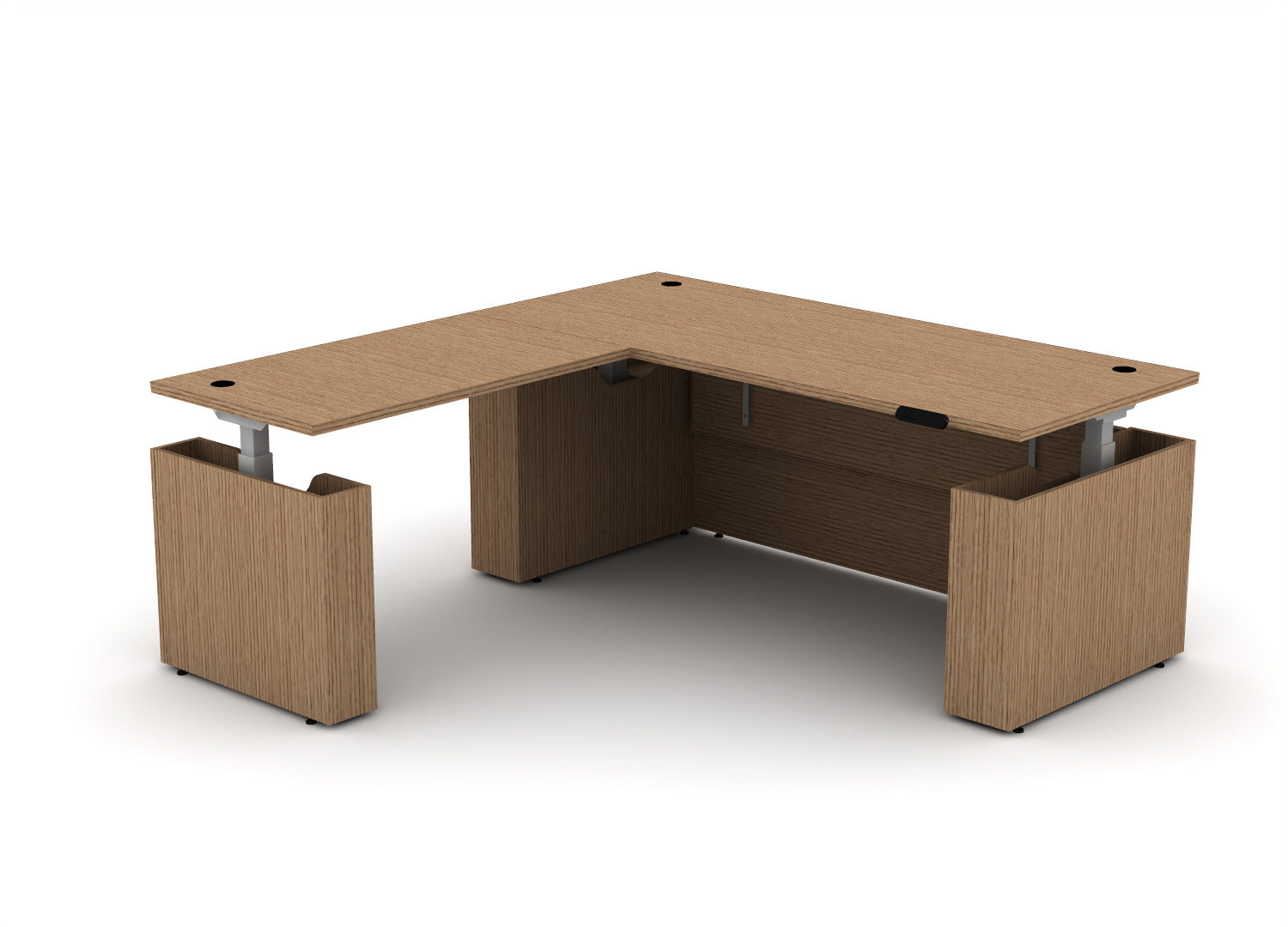 EDGE Height-Adjustable Desk L-Shape