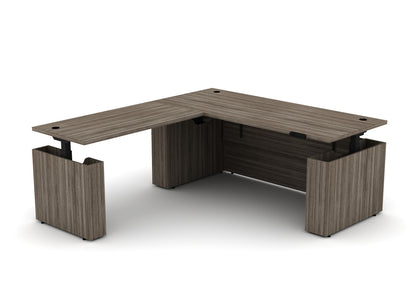 EDGE Height-Adjustable Desk L-Shape