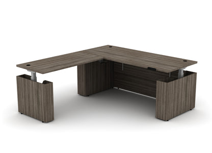 EDGE Height-Adjustable Desk L-Shape