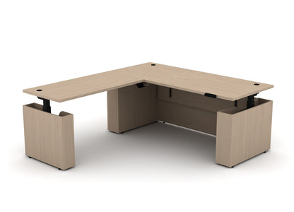 EDGE Height-Adjustable Desk L-Shape