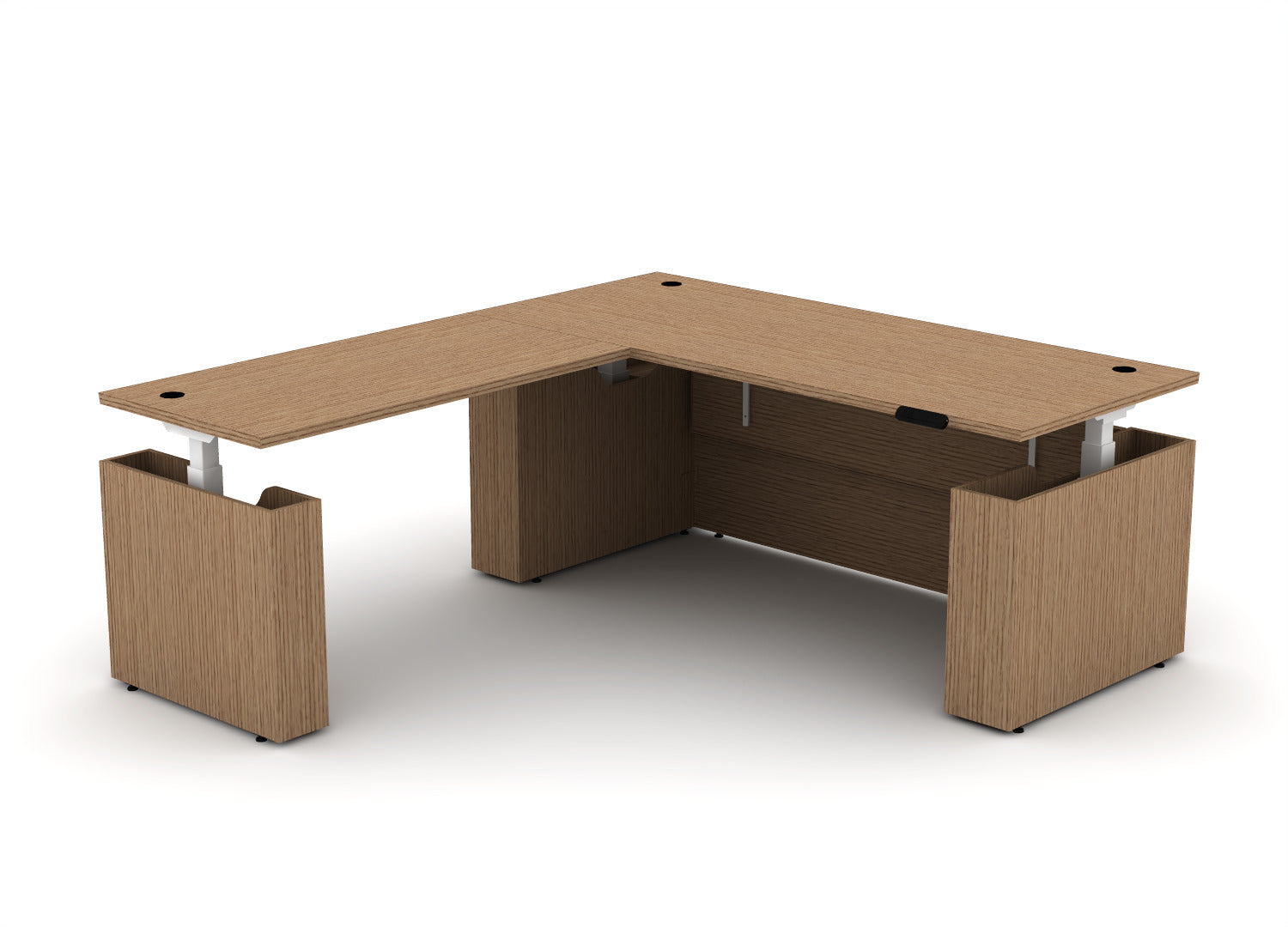 EDGE Height-Adjustable Desk L-Shape