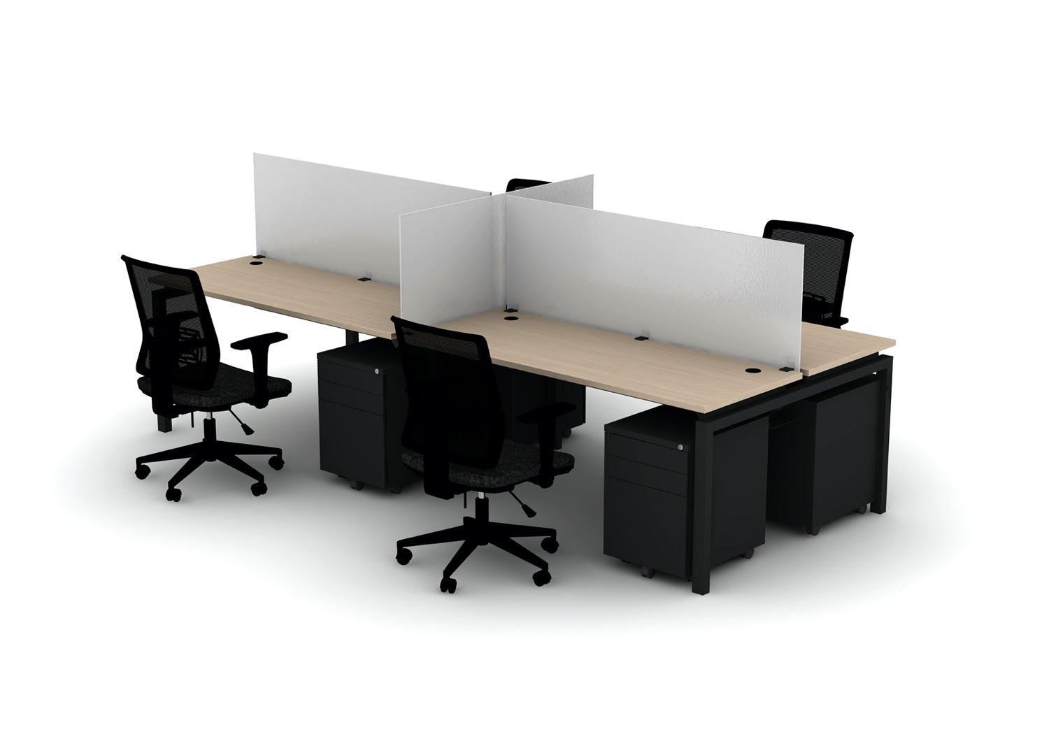 24" Jot Desk Bundle - Pod of 4