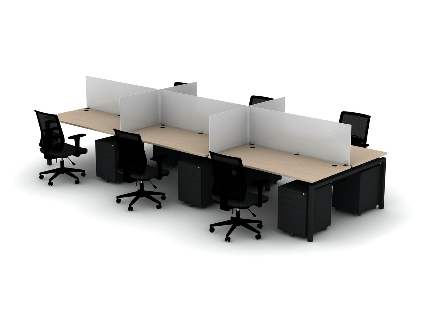 30" Jot Desk Bundle - Pod of 6