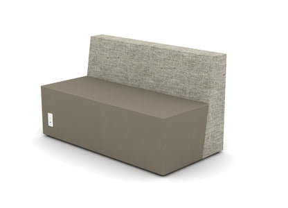 Modular Lounge Seating - 2 Seat Segment