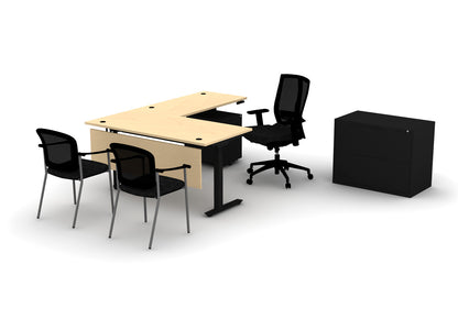 Premium Office Bundle – Think Desk (sit to stand)