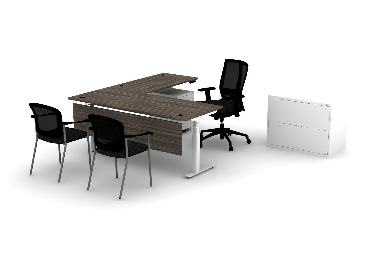 Premium Office Bundle – Think Desk (sit to stand)