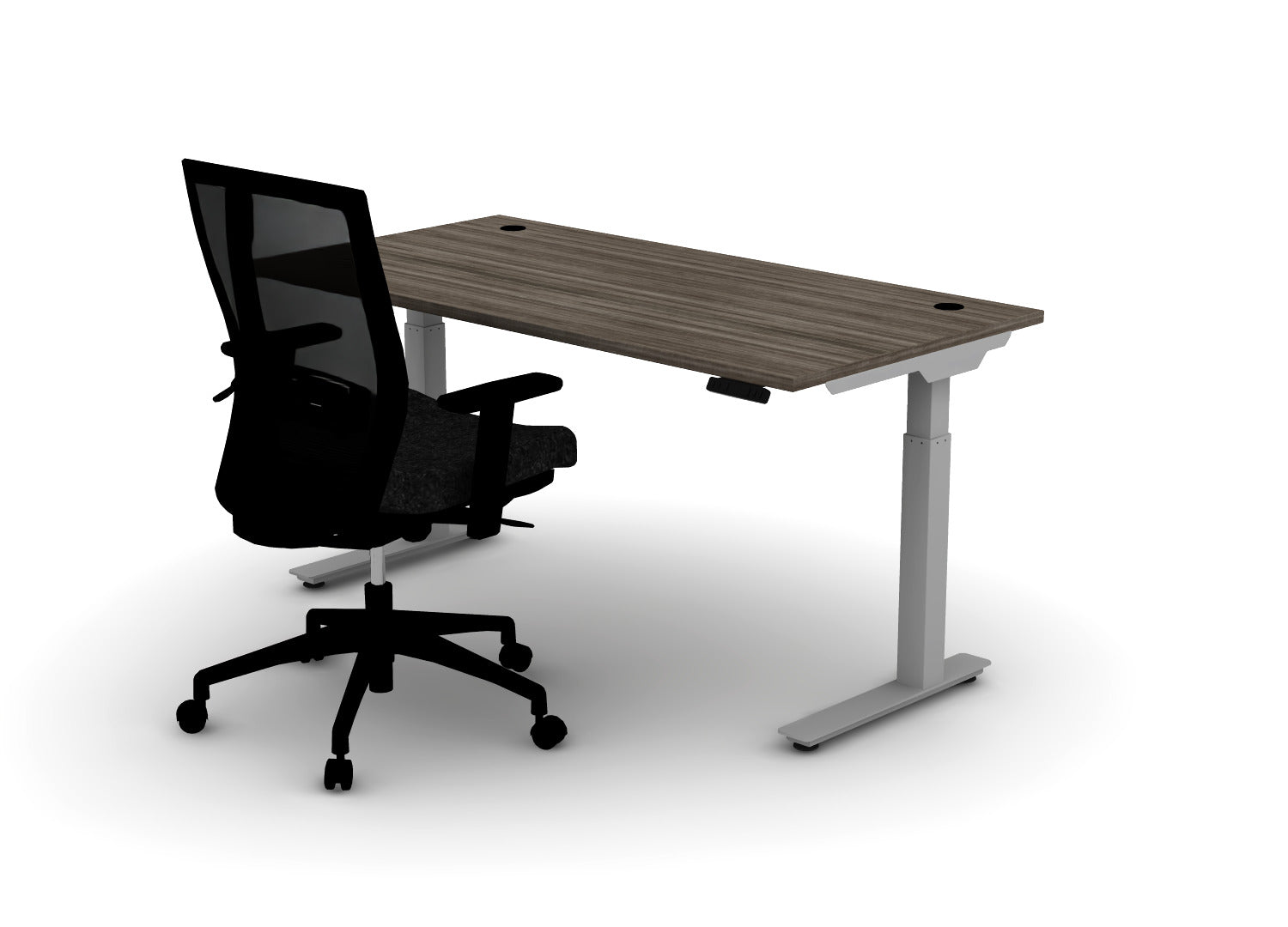 Think Desk (sit to stand) + Chair Bundle