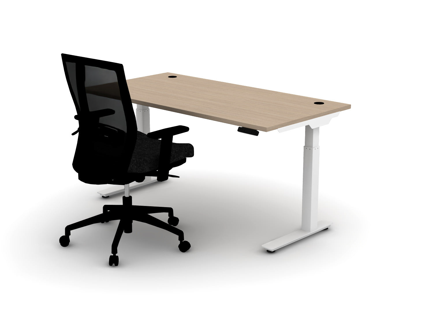 Think Desk (sit to stand) + Chair Bundle