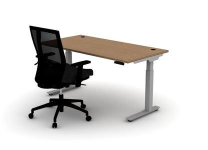 Think Desk (sit to stand) + Chair Bundle