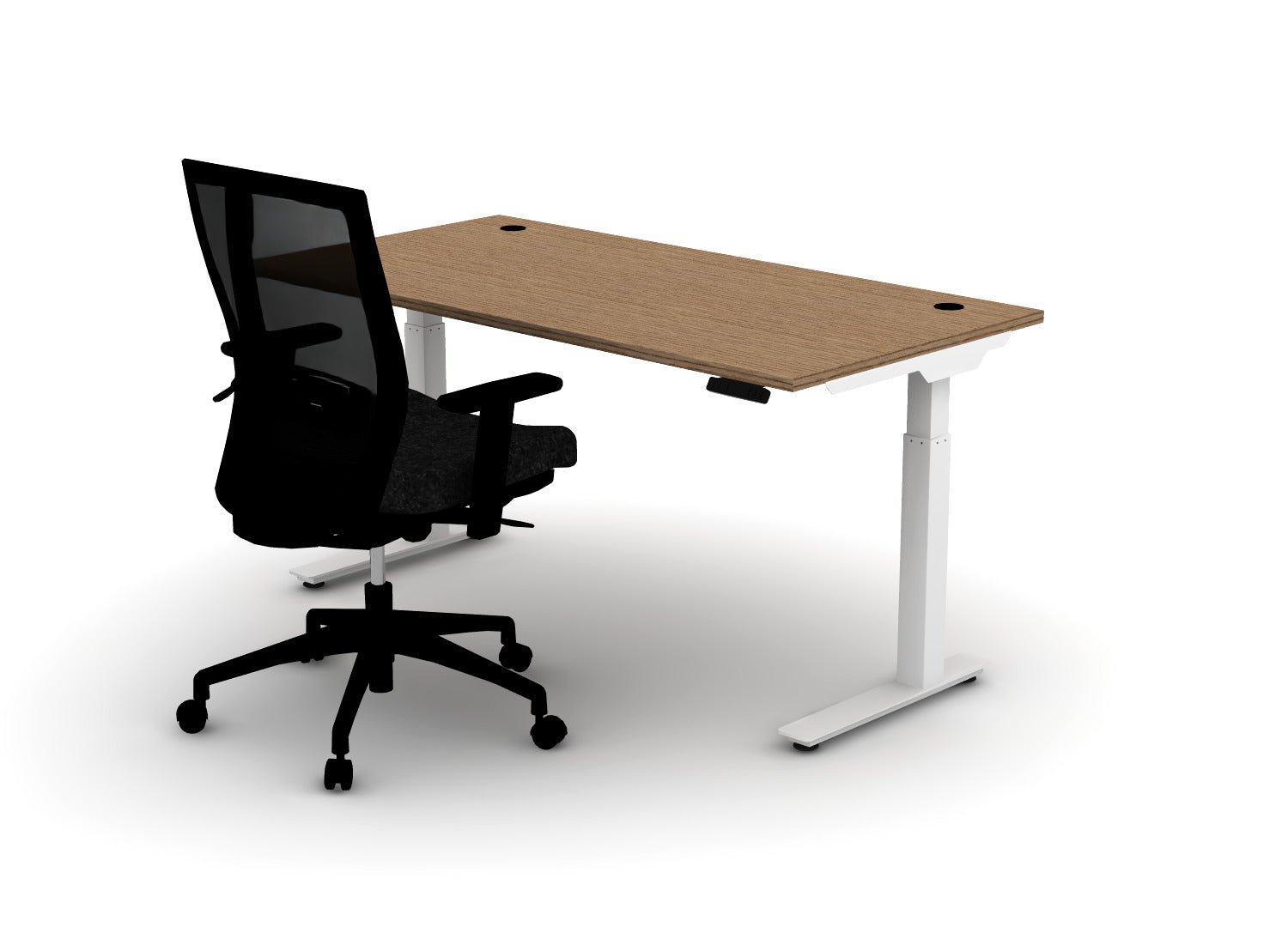 Think Desk (sit to stand) + Chair Bundle