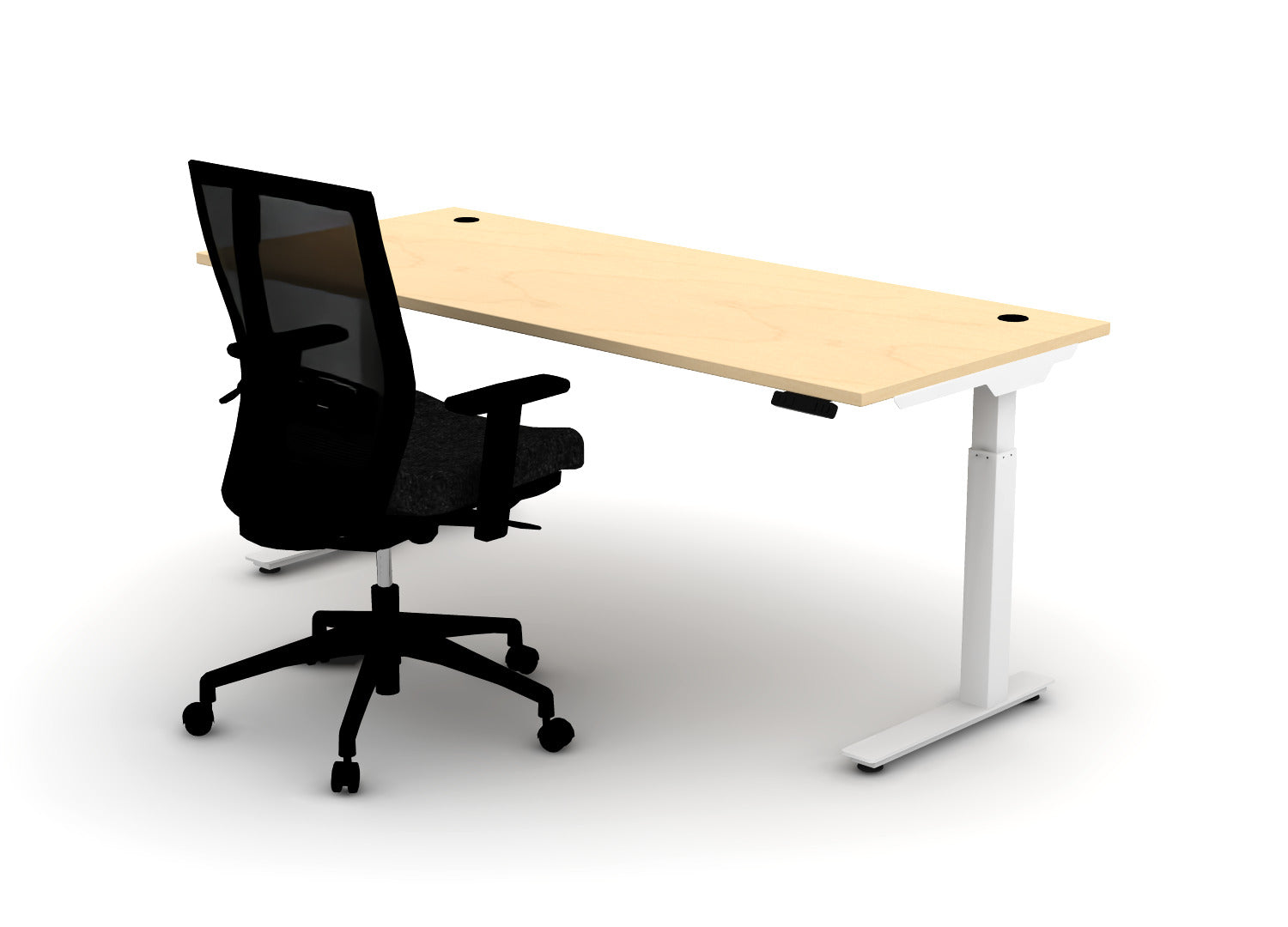 Think Desk (sit to stand) + Chair Bundle