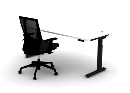 Think Desk (sit to stand) + Chair Bundle