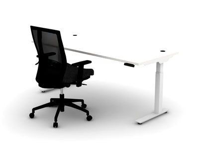 Think Desk (sit to stand) + Chair Bundle