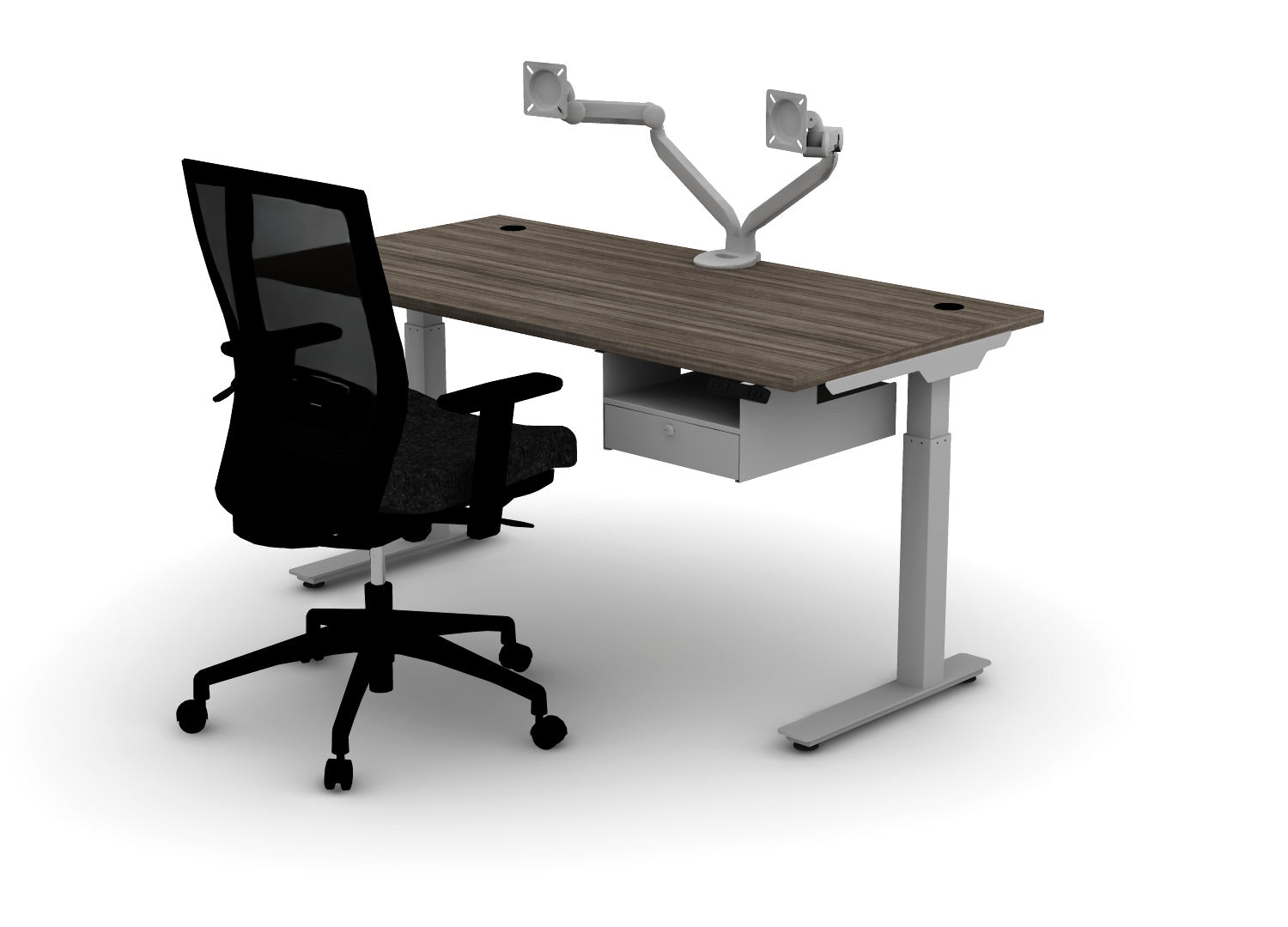 Luxe Office Bundle - Think Desk (sit to stand)