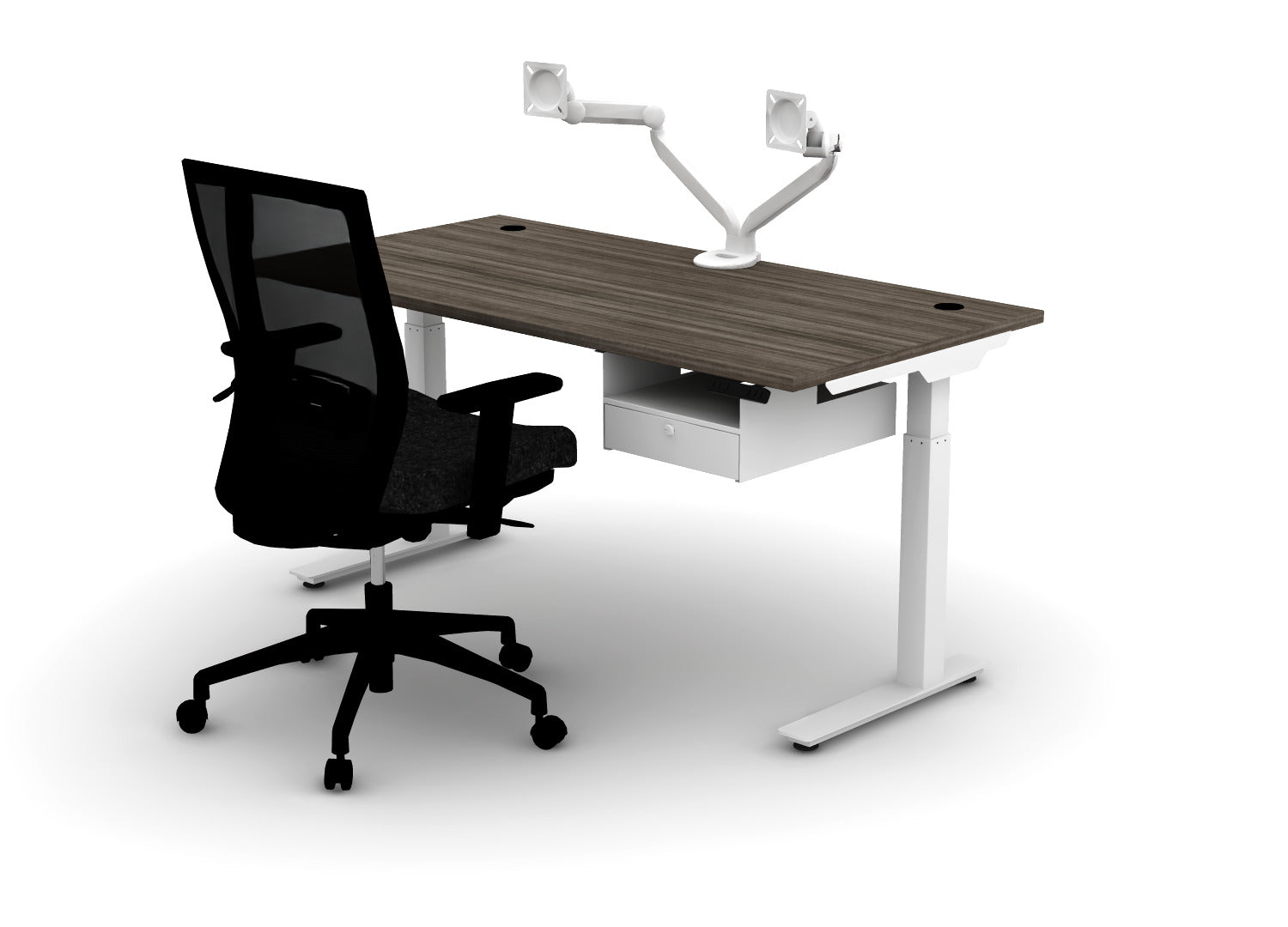 Luxe Office Bundle - Think Desk (sit to stand)