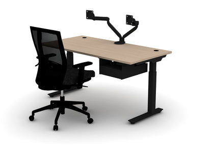 Luxe Office Bundle - Think Desk (sit to stand)