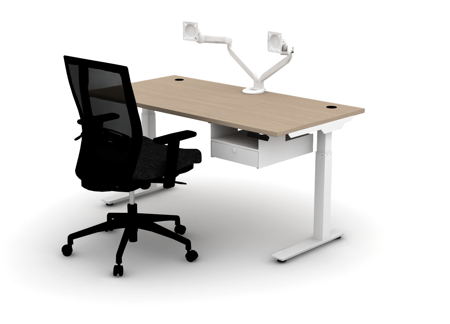 Luxe Office Bundle - Think Desk (sit to stand)