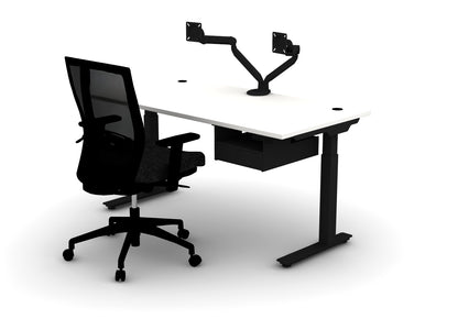 Luxe Office Bundle - Think Desk (sit to stand)