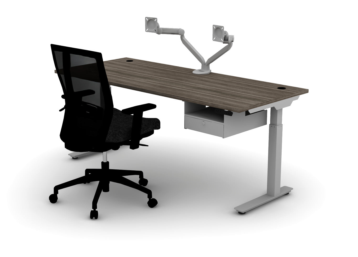 Luxe Office Bundle - Think Desk (sit to stand)