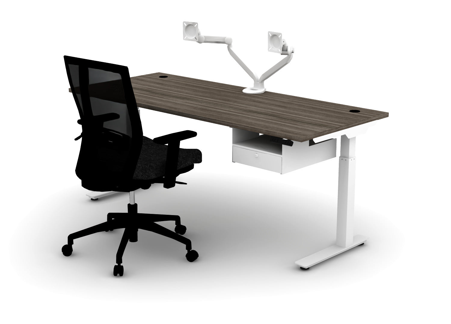 Luxe Office Bundle - Think Desk (sit to stand)