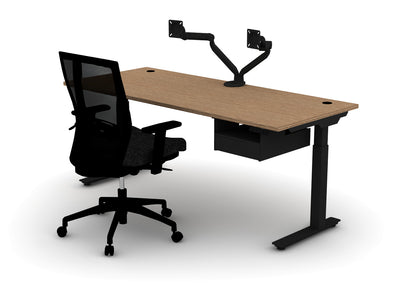 Luxe Office Bundle - Think Desk (sit to stand)