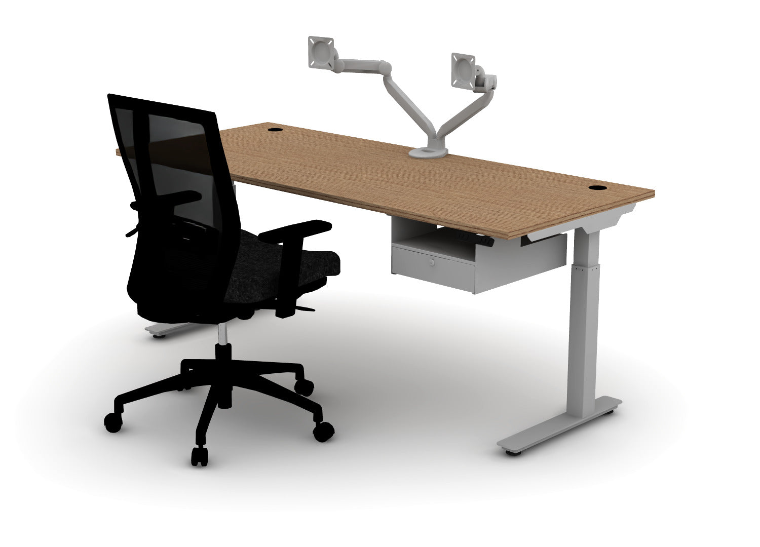 Luxe Office Bundle - Think Desk (sit to stand)
