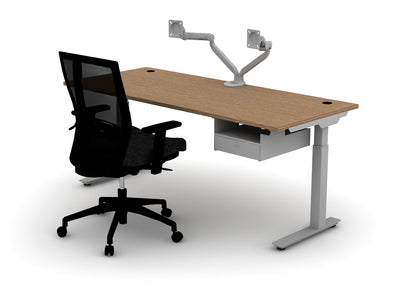 Luxe Office Bundle - Think Desk (sit to stand)