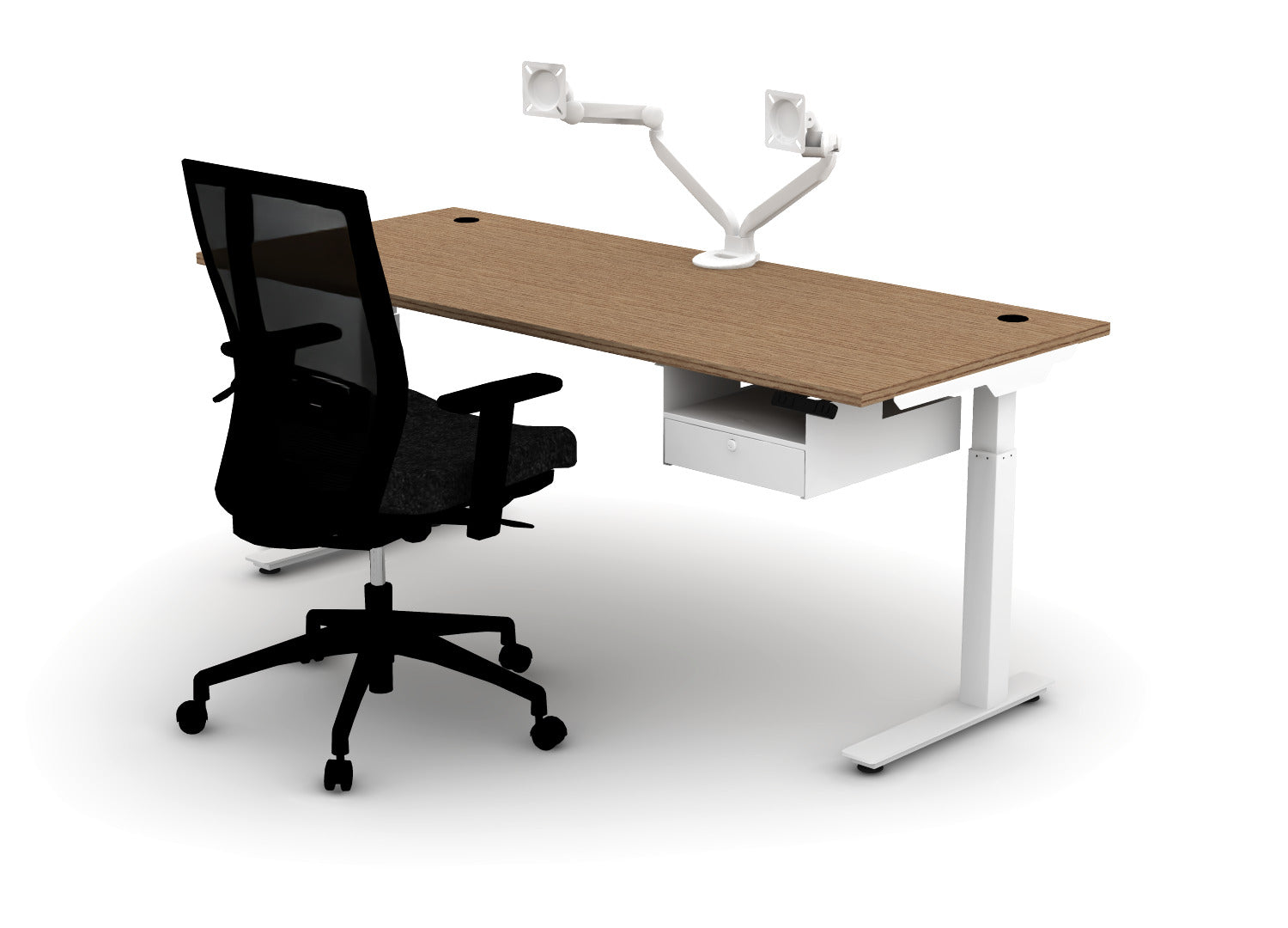 Luxe Office Bundle - Think Desk (sit to stand)
