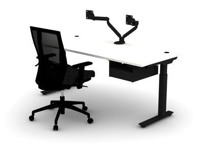 Luxe Office Bundle - Think Desk (sit to stand)