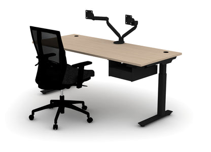 Luxe Office Bundle - Think Desk (sit to stand)