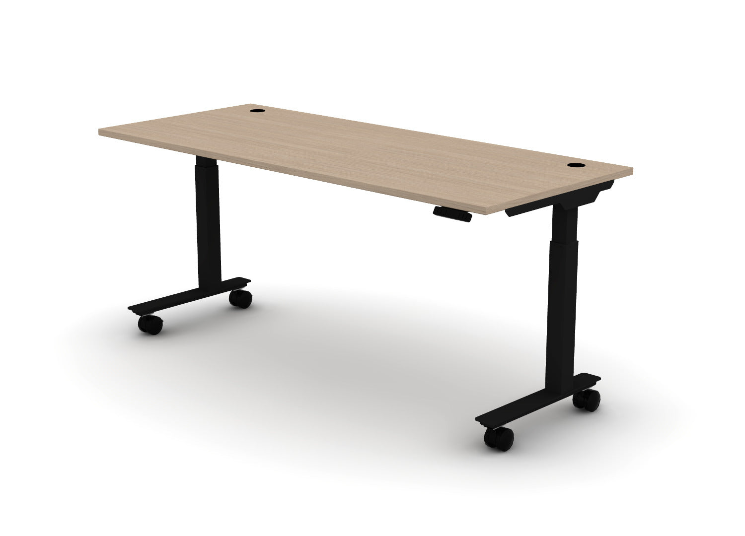 Mobile Think Desk (sit to stand)