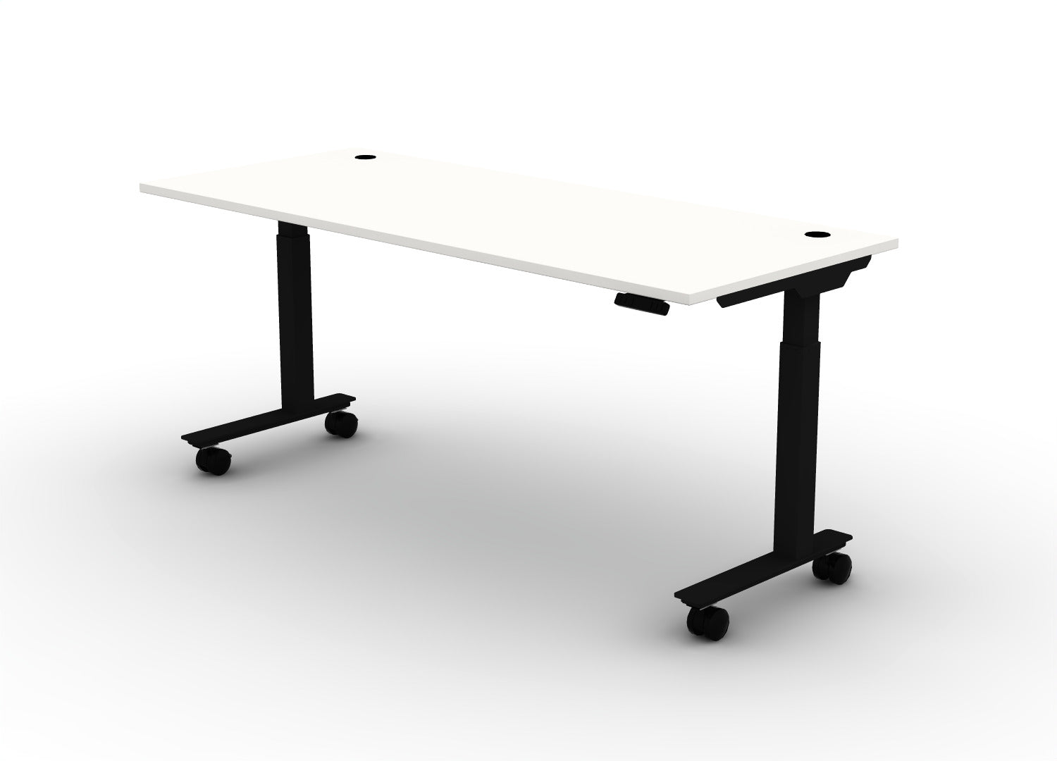 Mobile Think Desk (sit to stand)