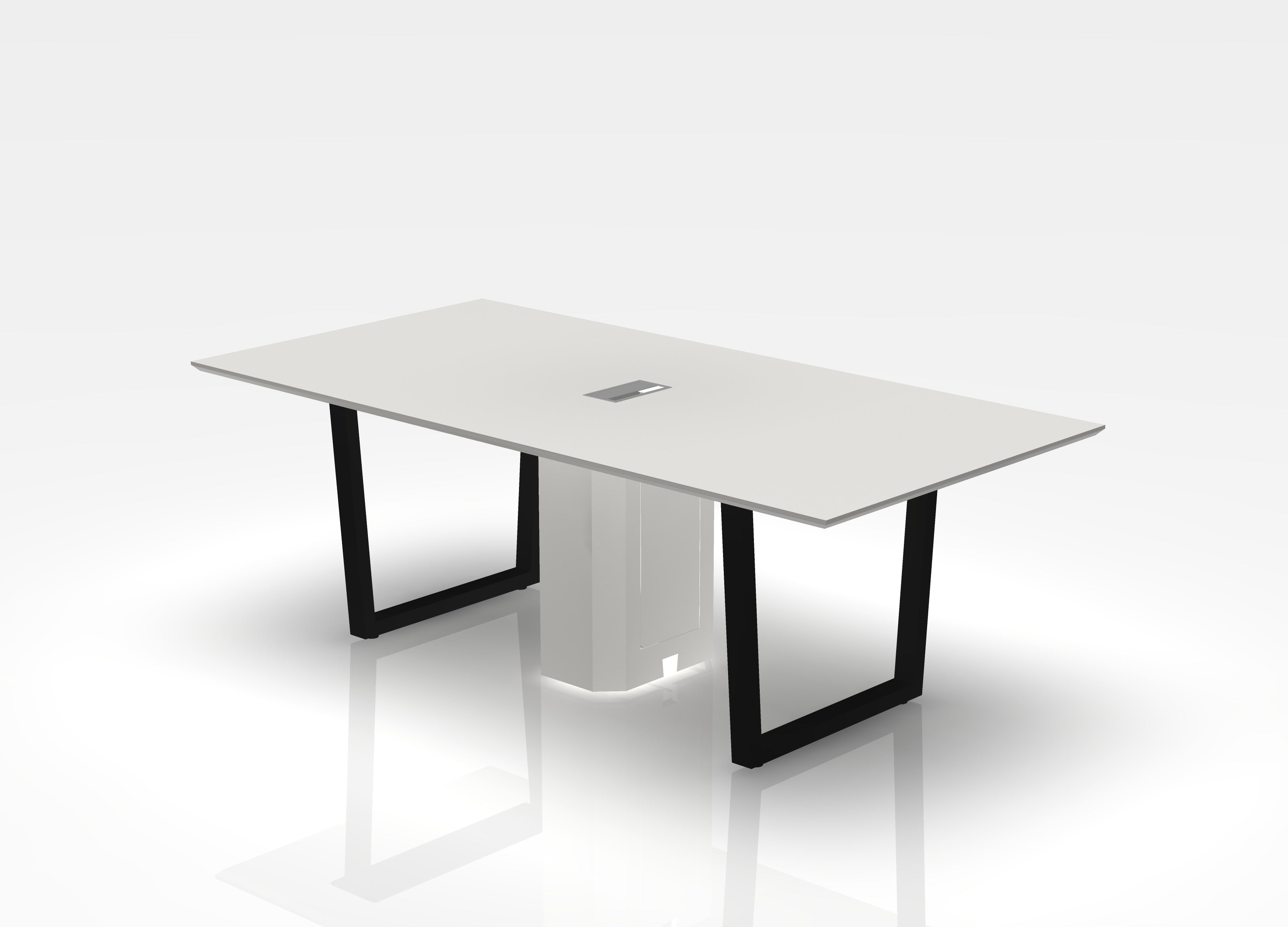 THREE60 Conference Table – Cabinet Base