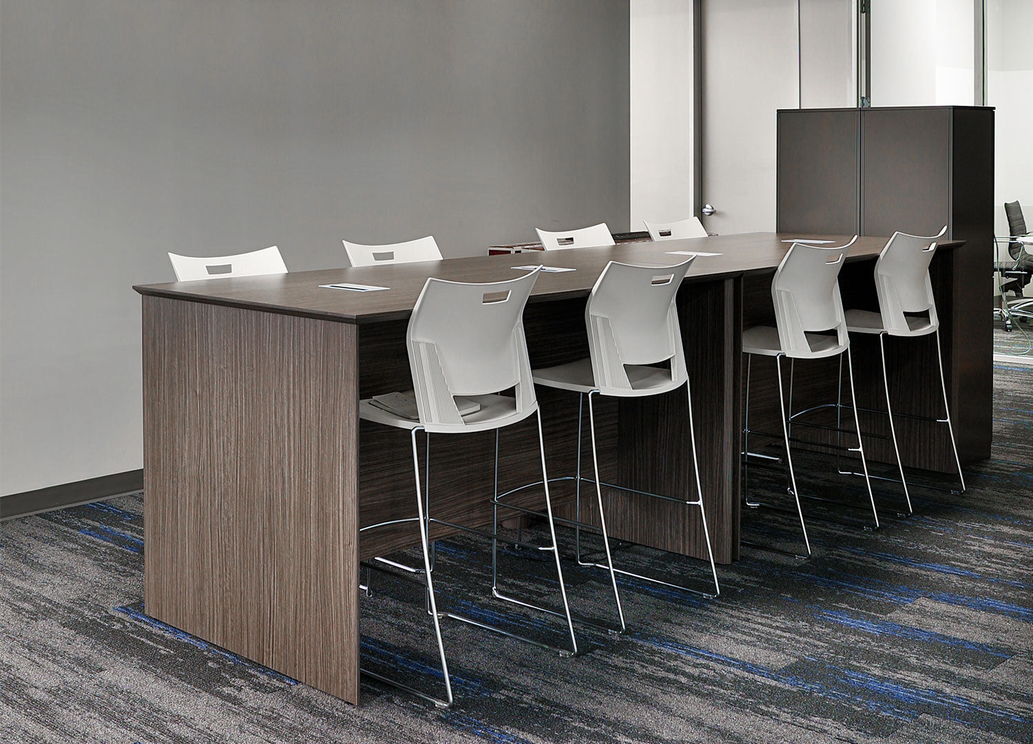 Standing-Height Collaboration Table | Juniper Office