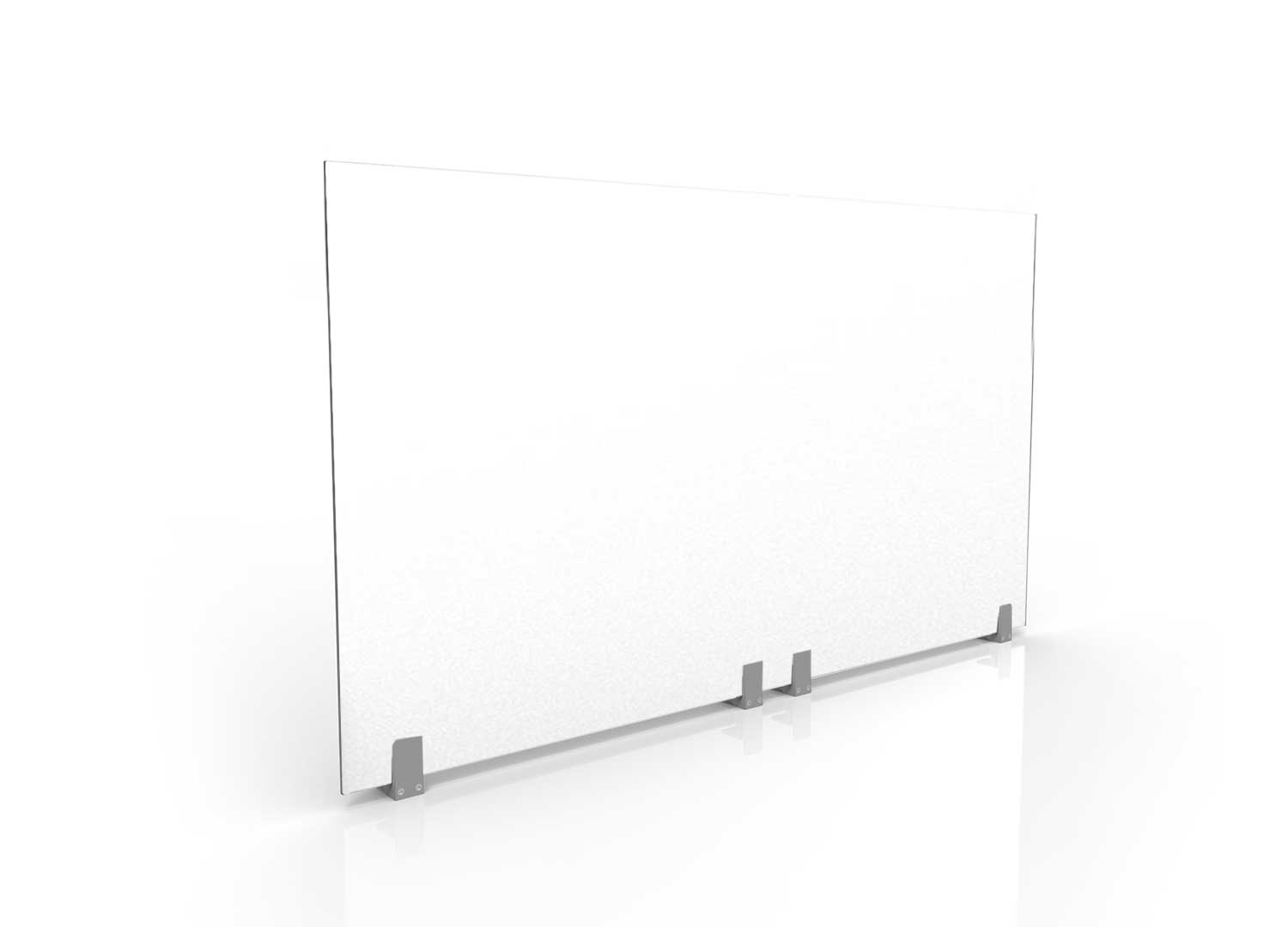 Dry Erase Frosted Glass Dividers - 30" High