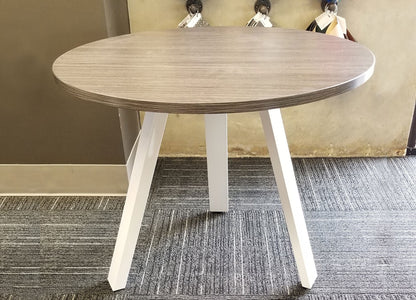 Round Angled-Leg Table