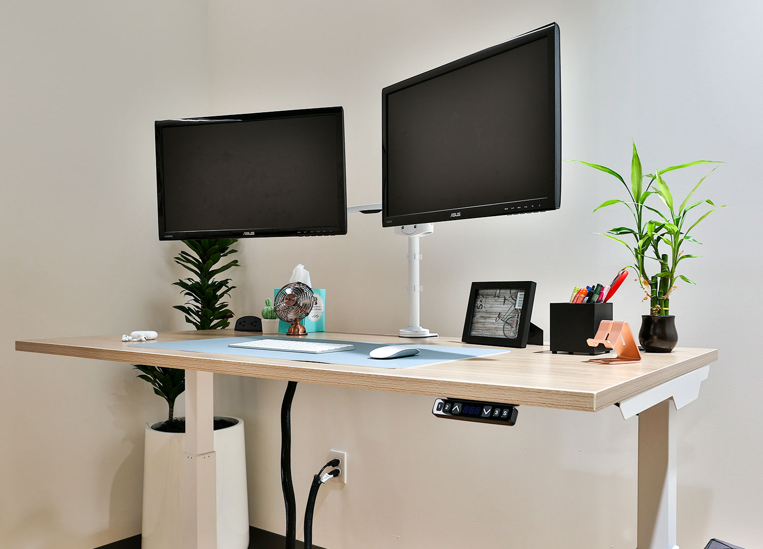 Luxe Office Bundle - Think Desk (sit to stand)